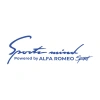 Sports Mind Alfa Romeo Sports Sticker 17x17 Cm Mavi