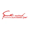 Sports Mind Alfa Romeo Sports Sticker 17x17 Cm Kırmızı