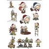 Noel Temalı Sticker SEt
