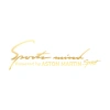Sports Mind Aston Martini Sports Sticker 17x17 Cm Gold
