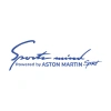 Sports Mind Aston Martini Sports Sticker 17x17 Cm Mavi