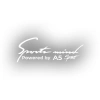 Sports Mind Audi A5 Sports Sticker 17x17 Cm Beyaz