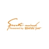 Sports Mind BMW Sports Sticker 17x17 Cm Turuncu