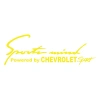 Sports Mind CHEVROLET Sports Sticker 17x17 Cm Sarı