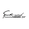 Sports Mind CHEVROLET CAMARO Sports Sticker 17x17 Cm Siyah