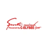 Sports Mind CITROEN C-ELYSE ESports Sticker 17x17 Cm Kırmızı