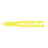 Hard Machine Sticker 17x17 Cm Sarı