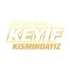 Biz Bu işin Keyif Kısmındayız 17x17 Cm Gold