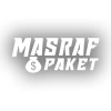 Masraf Paket Sticker 17x17 Cm Beyaz