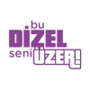 Bu Dizel Seni Üzer Oto Cam Sticker 17x17 Cm Mor