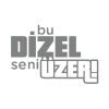 Bu Dizel Seni Üzer Oto Cam Sticker 17x17 Cm Gri