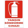 Yangın Söndürme Cihazı Sticker 20X28 Cm