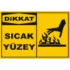 Sıcak Yüzey Sticker 20X28 Cm