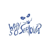 Why So Serious Sticker 17x17 Cm Mavi