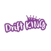 Drift King Araba Sticker 17x17 Cm Mor