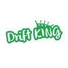 Drift King Araba Sticker 17x17 Cm Yeşil