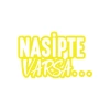 Nasipte Varsa Araba Sticker 17x17 Cm Sarı