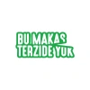 Bu Makas Terzide Yok Araba Sticker 17x17 Cm Yeşil