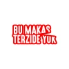 Bu Makas Terzide Yok Araba Sticker 17x17 Cm Kırmızı