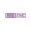 Basık Araba Sticker 17x17 Cm Mor