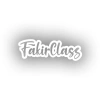 Fakir Class Araba Sticker 17x17 Cm Beyaz