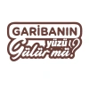 Garibanın Yüzü Gülür mü? Araba Sticker 17x17 Cm Kahverengi