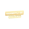 Rametli de Sollardı Araba Sticker 17x17 Cm Gold
