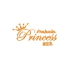 Arabada Princess Var Araba Sticker 17x17 Cm Turuncu