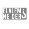 Elalem Ne Der Araba Sticker 17x17 Cm Gri