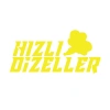Hızlı Dizeller Araba Sticker 17x17 Cm Sarı