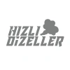 Hızlı Dizeller Araba Sticker 17x17 Cm Gri