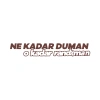 Ne Kadar Duman O Kadar Randxman Araba Sticker 17x17 Cm Kahverengi