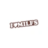 I Love Milfs Araba Sticker 17x17 Cm Kahverengi