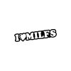 I Love Milfs Araba Sticker 17x17 Cm Siyah
