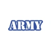 Army Araba Sticker 17x17 Cm Mavi