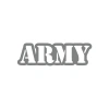 Army Araba Sticker 17x17 Cm Gri