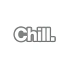 Chill. Araba Sticker 17x17 Cm Gri