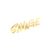 Savage Araba Sticker 17x17 Cm Gold