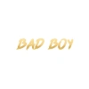 Bad Boy Araba Sticker 17x17 Cm Gold