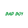 Bad Boy Araba Sticker 17x17 Cm Yeşil