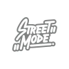 Street Mode Araba Sticker 17x17 Cm Gri