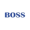 Boss Araba Sticker 17x17 Cm Mavi