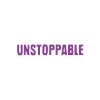 Unstoppable Araba Sticker 17x17 Cm Mor