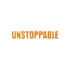 Unstoppable Araba Sticker 17x17 Cm Turuncu