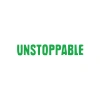 Unstoppable Araba Sticker 17x17 Cm Yeşil