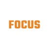 Focus Araba Sticker 17x17 Cm Turuncu