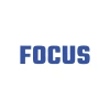 Focus Araba Sticker 17x17 Cm Mavi