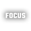 Focus Araba Sticker 17x17 Cm Beyaz
