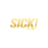 Sick Series Araba Sticker 17x17 Cm Gold