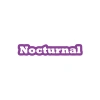 Nocturnal Araba Sticker 17x17 Cm Mor